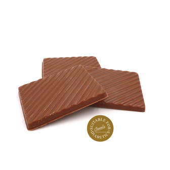 Chocolate plaques Milk - No added sugar