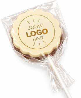 Gepersonaliseerde chocolade lolly