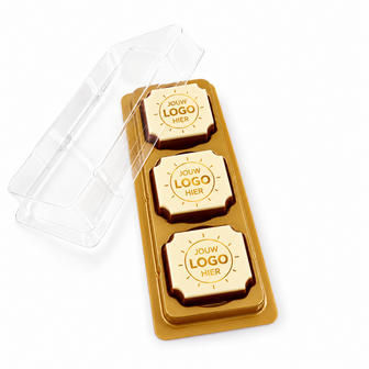 Gepersonaliseerde pralines per 3