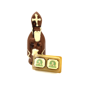 Sint 17cm met gepersonaliseerde pralines